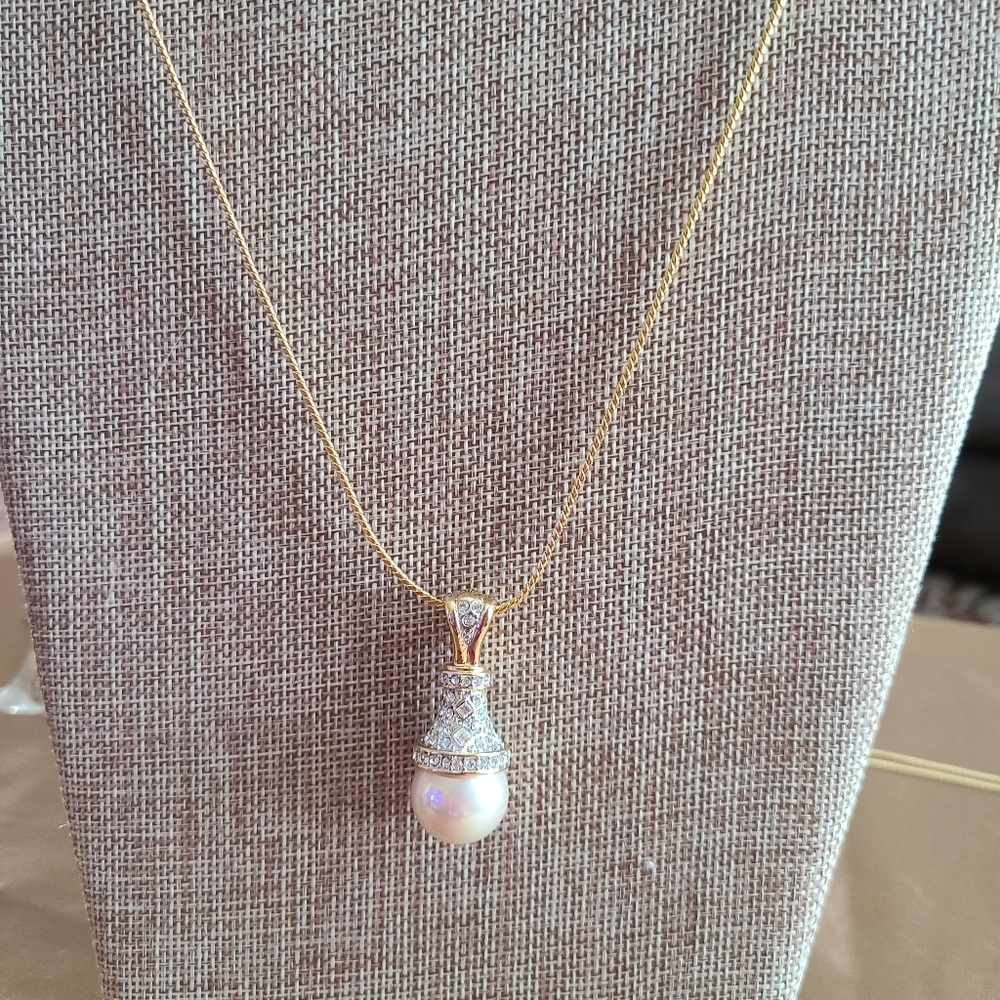 Nolan Miller Pearl Necklace